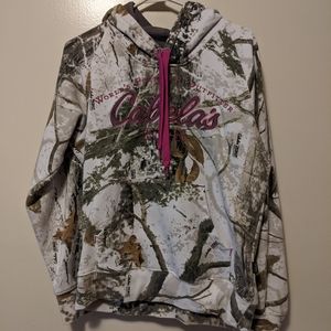 White Camo Cabela's Hoodie